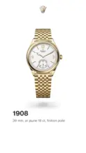 Rolex 1908 - au 30.06.2026