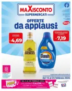 Maxisconto Supermercati Offerte da applausi - al 25.02.2026
