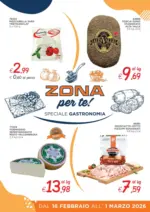 ZONA Zona per te! Gastronomia - al 01.03.2026