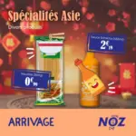 Noz Sp&eacute;cialit&eacute;s Asie - au 01.03.2026