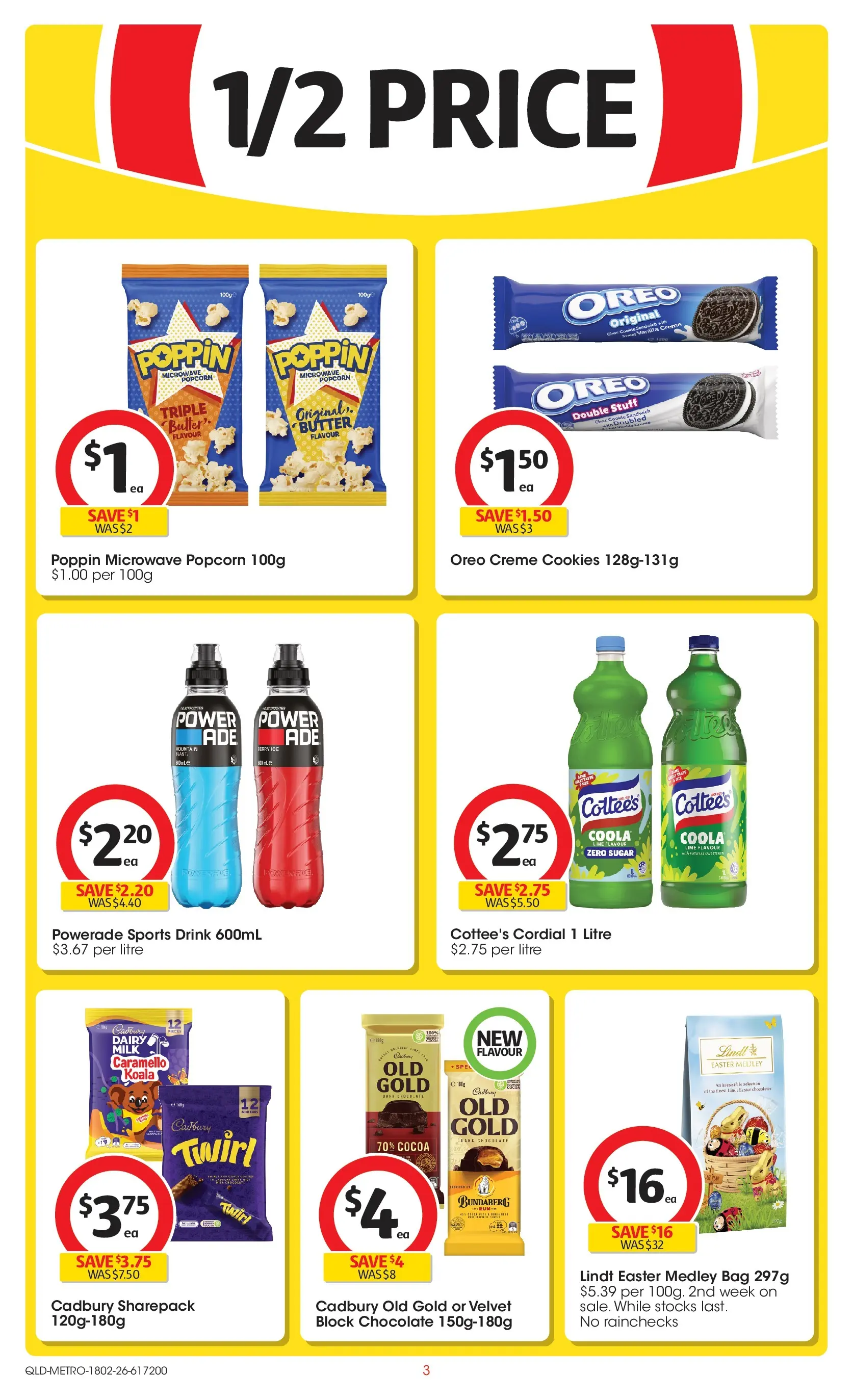 ﻿Coles catalogue valid from 18/02/2026 > Online Australia | Page: 3 | Products: Cocoa, Dairy, Sugar, Lime