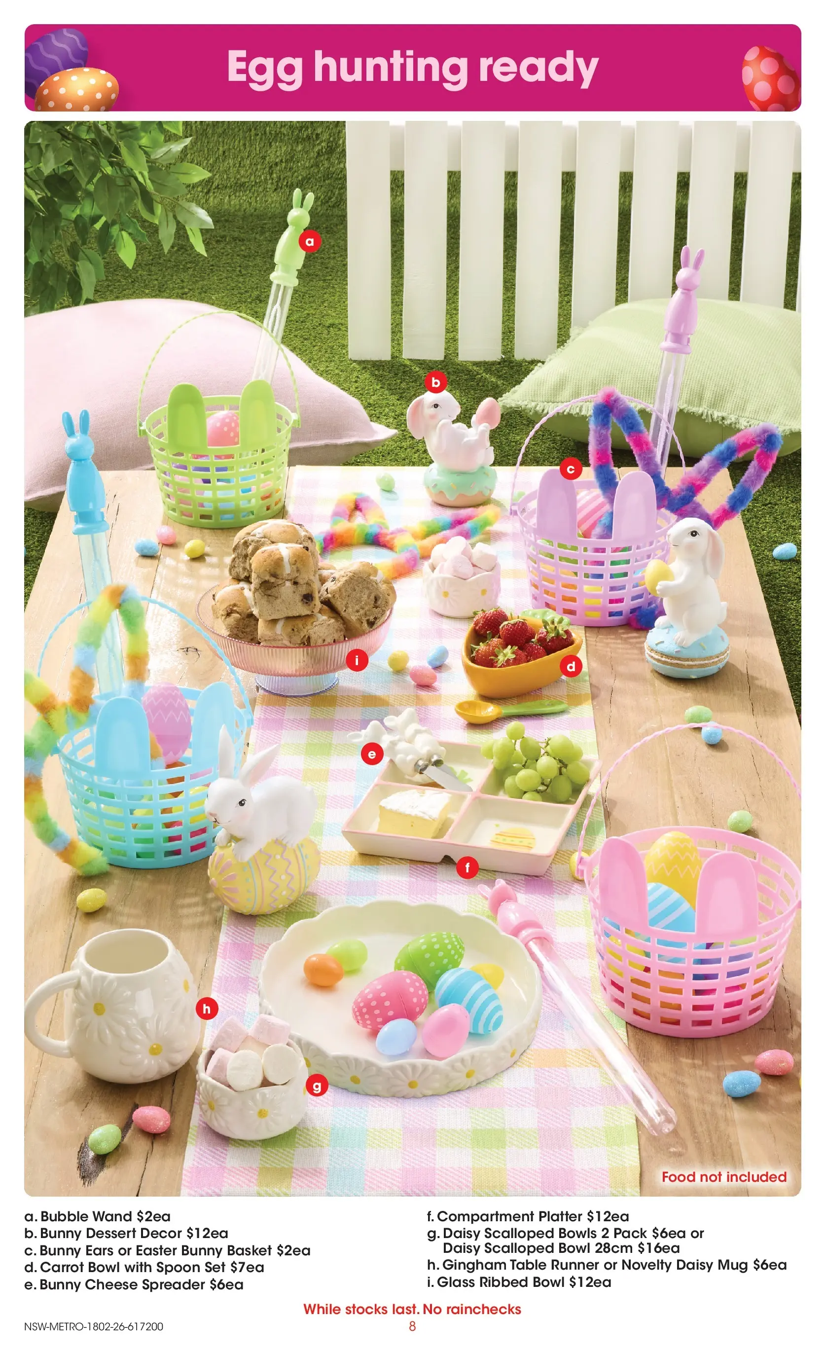 ﻿Coles catalogue valid from 18/02/2026 > Online Australia | Page: 8 | Products: Decor, Basket, Cheese, Novelty