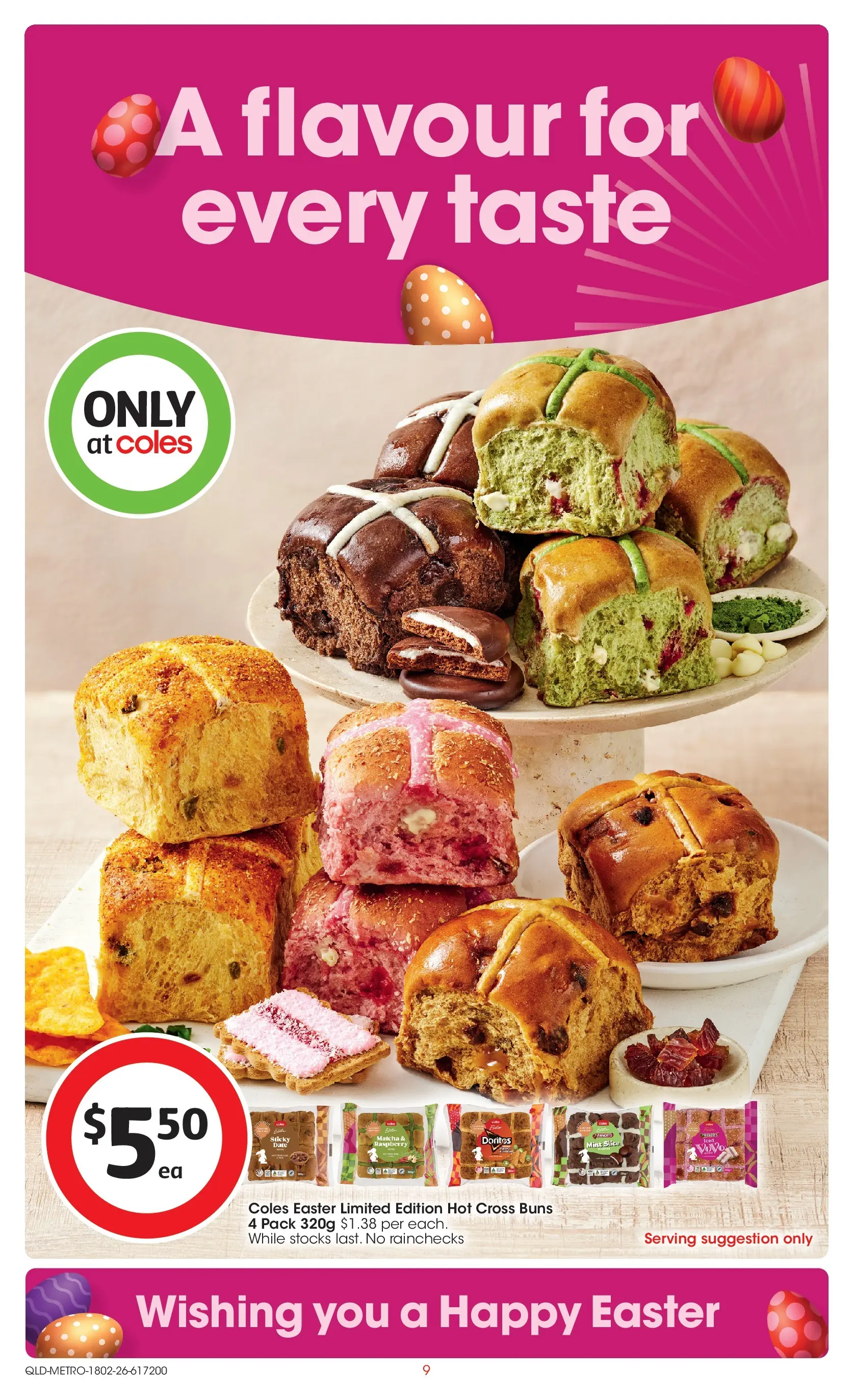 ﻿Coles catalogue valid from 18/02/2026 > Online Australia | Page: 9 | Products: Potatoes, Date, Raspberry
