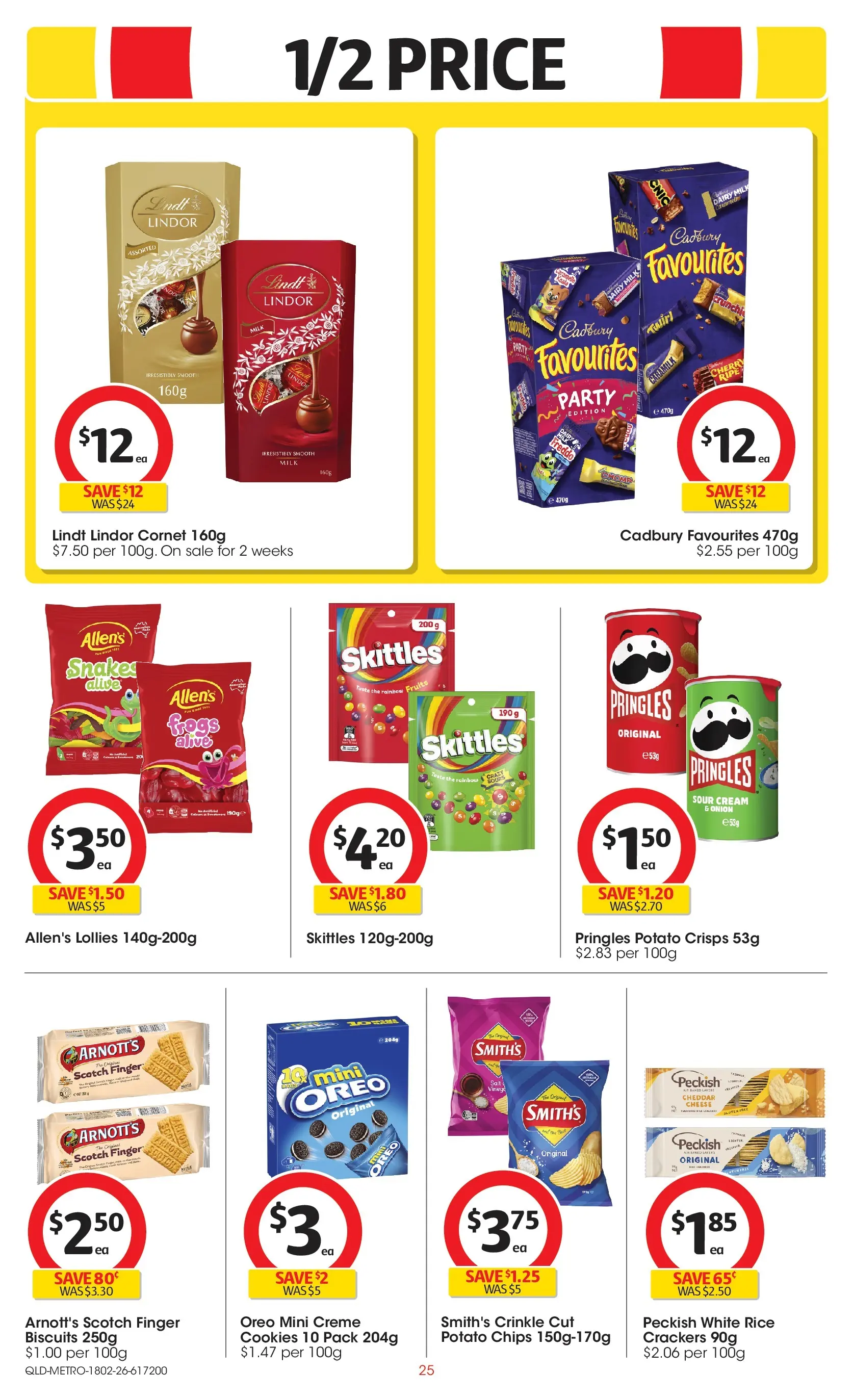 ﻿Coles catalogue valid from 18/02/2026 > Online Australia | Page: 25 | Products: Milk, Sour cream, Lollies, Cream
