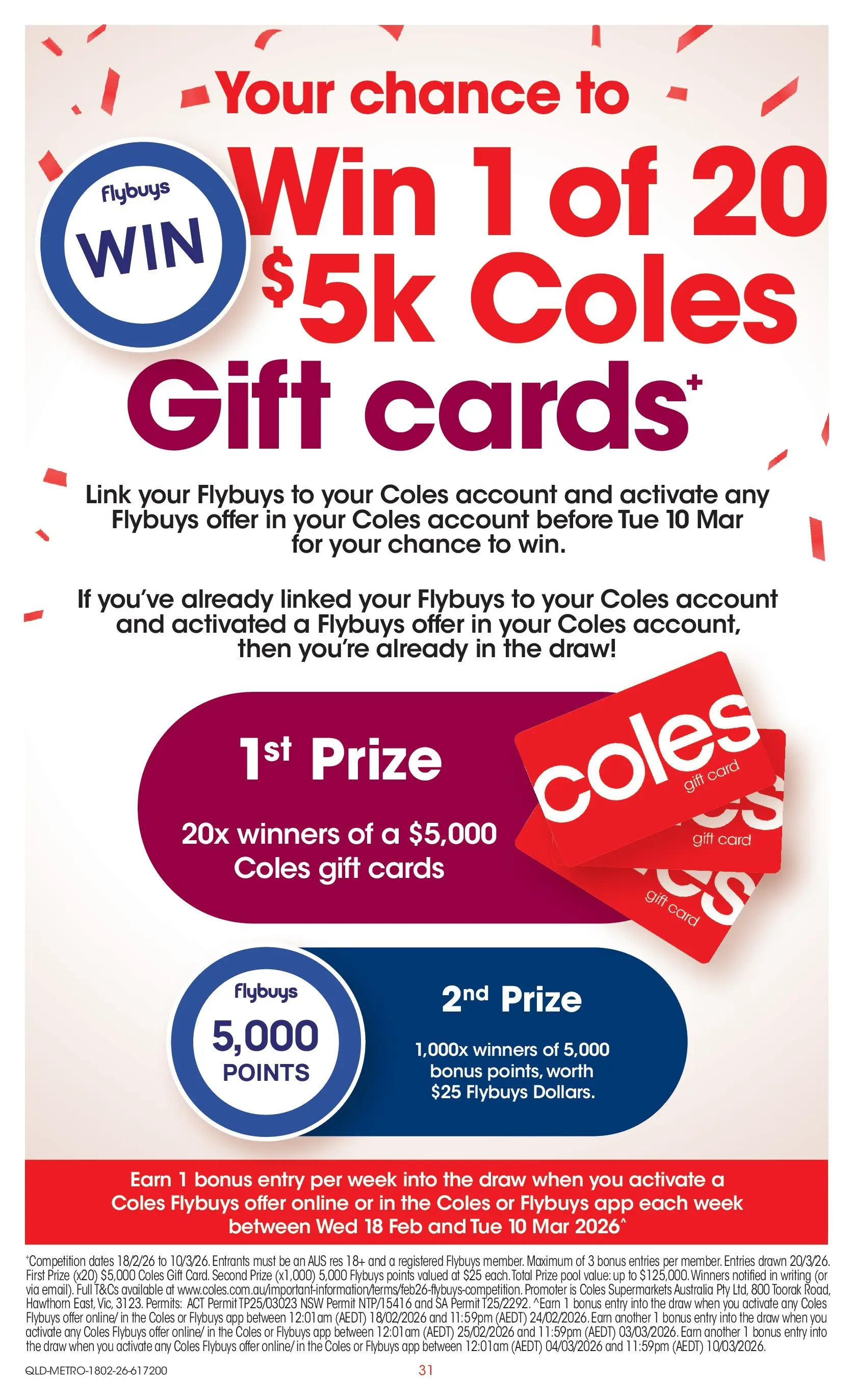 ﻿Coles catalogue valid from 18/02/2026 > Online Australia | Page: 31
