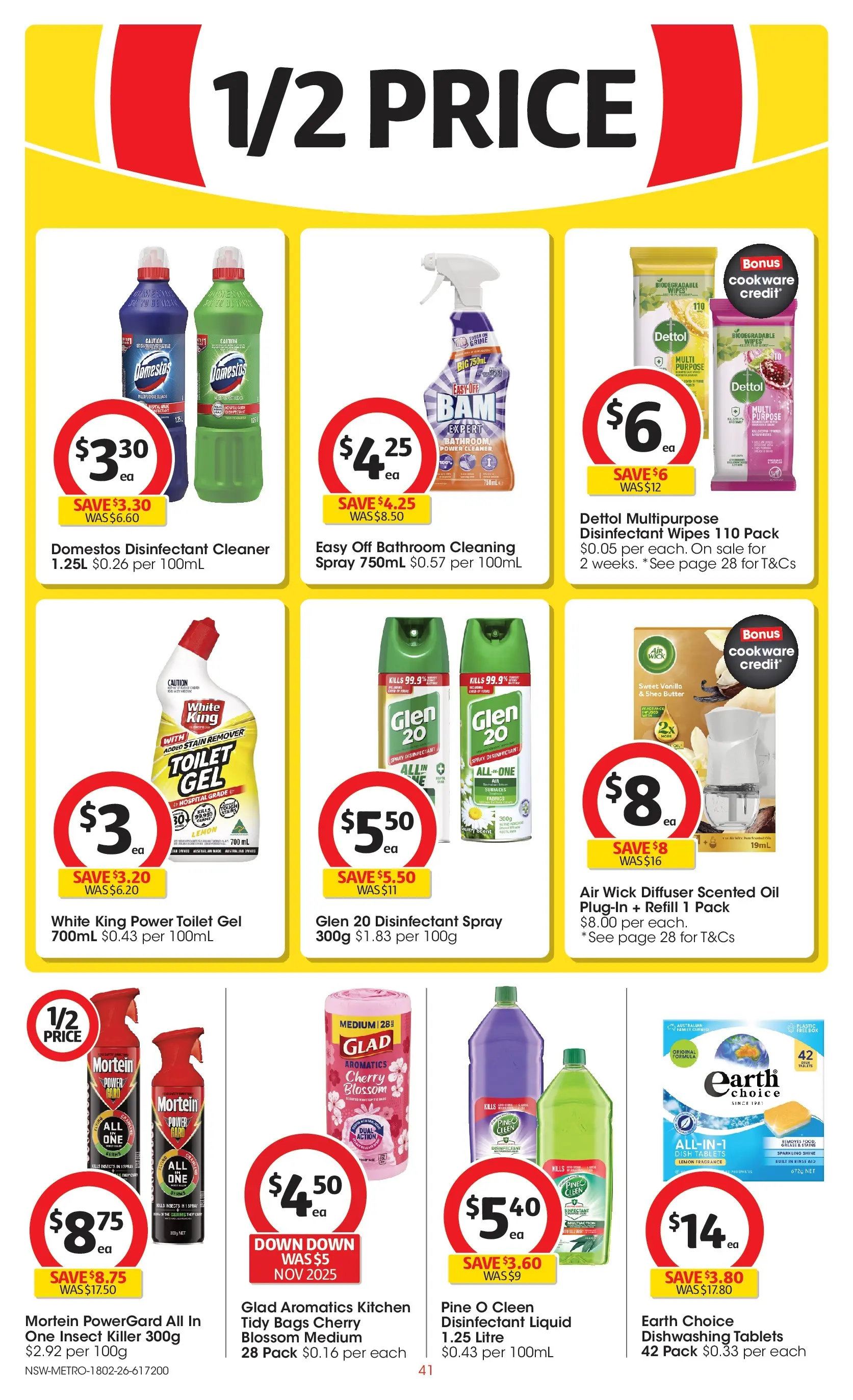 ﻿Coles catalogue valid from 18/02/2026 > Online Australia | Page: 41 | Products: Box, Cookware, Multipurpose, Tablets