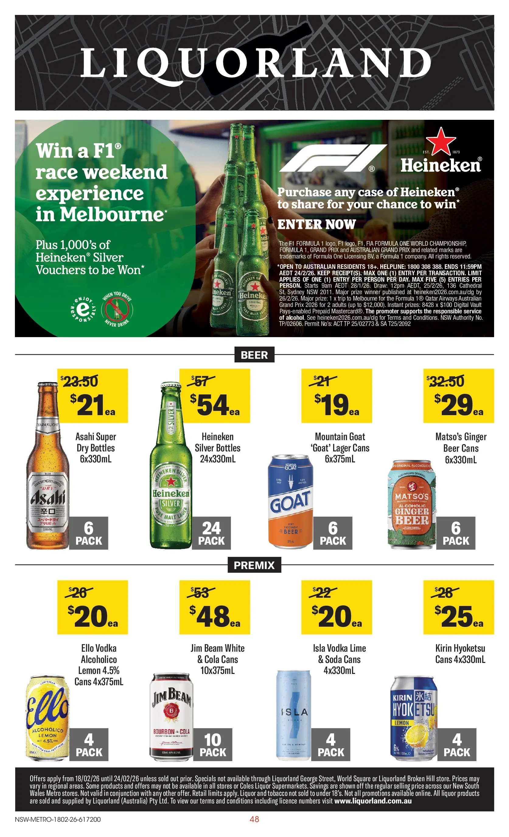 ﻿Coles catalogue valid from 18/02/2026 > Online Australia | Page: 48 | Products: Ginger, Lemon, Digital, Case