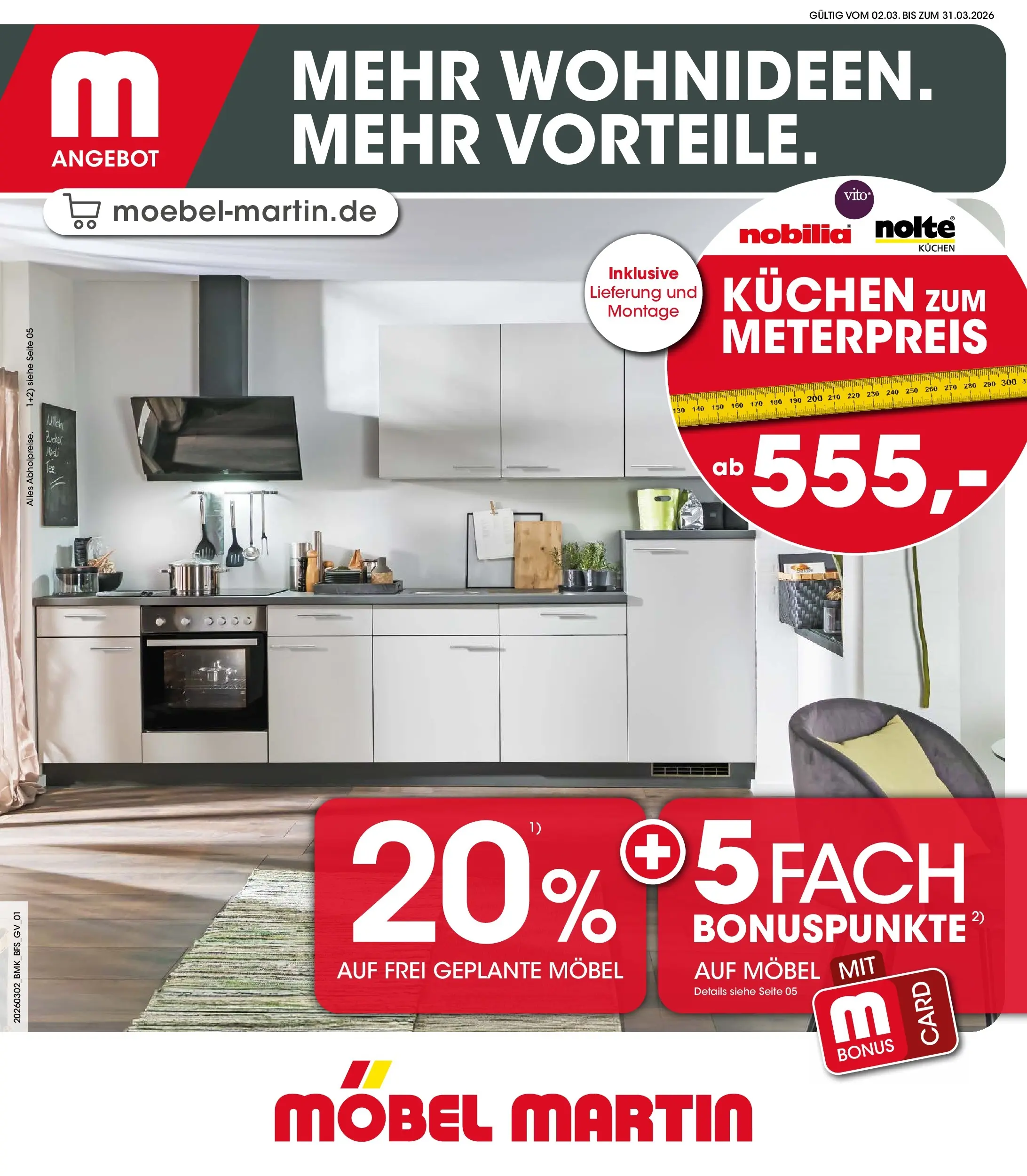 Möbel Martin Wochenangebote (ab 02.03.2026) zum Blättern | Seite: 1 | Produkte: Kuchen