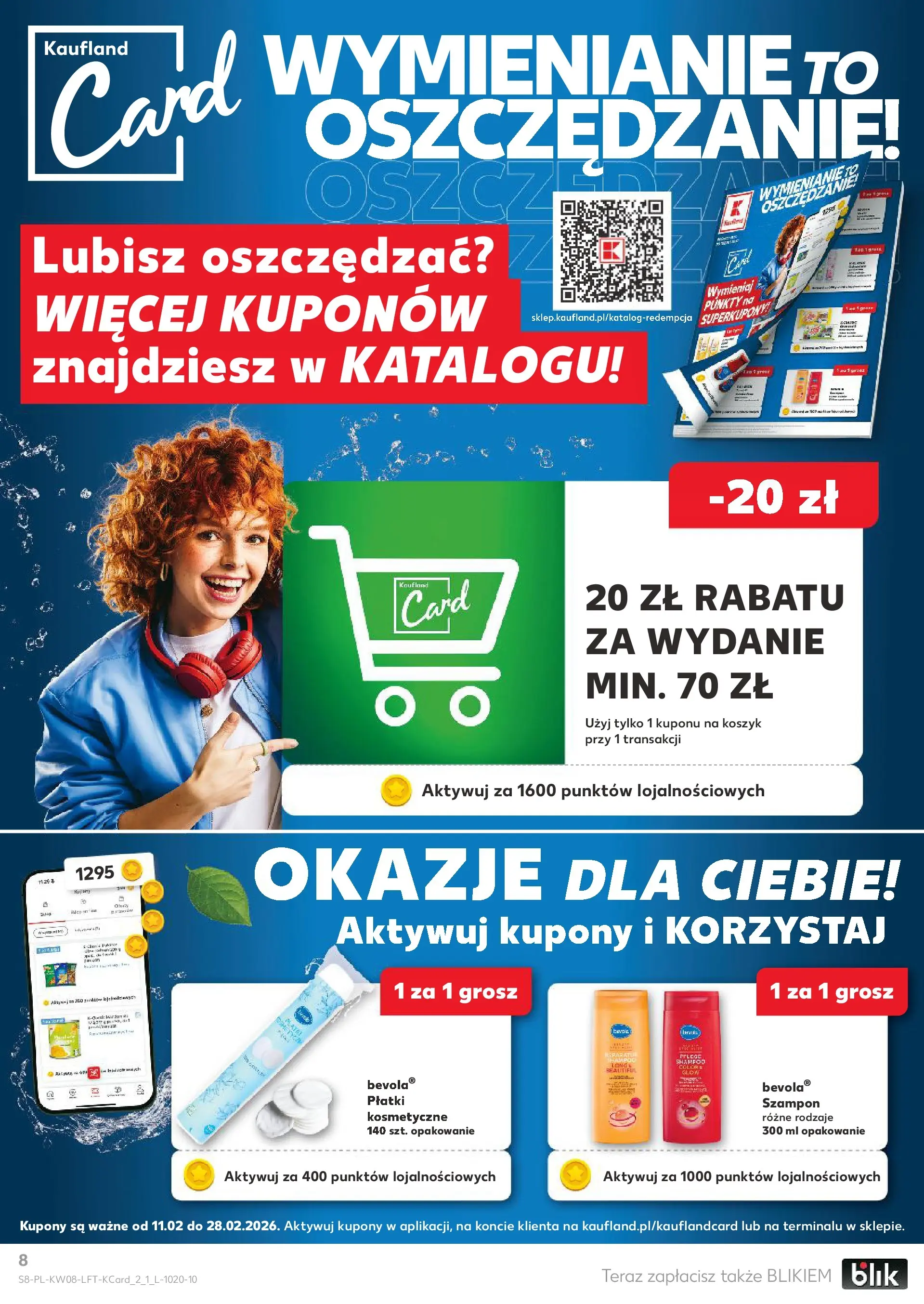 Kaufland gazetka od 19.02.2026 - od jutra PDF | Strona: 8 | Produkty: Szampon, Płatki