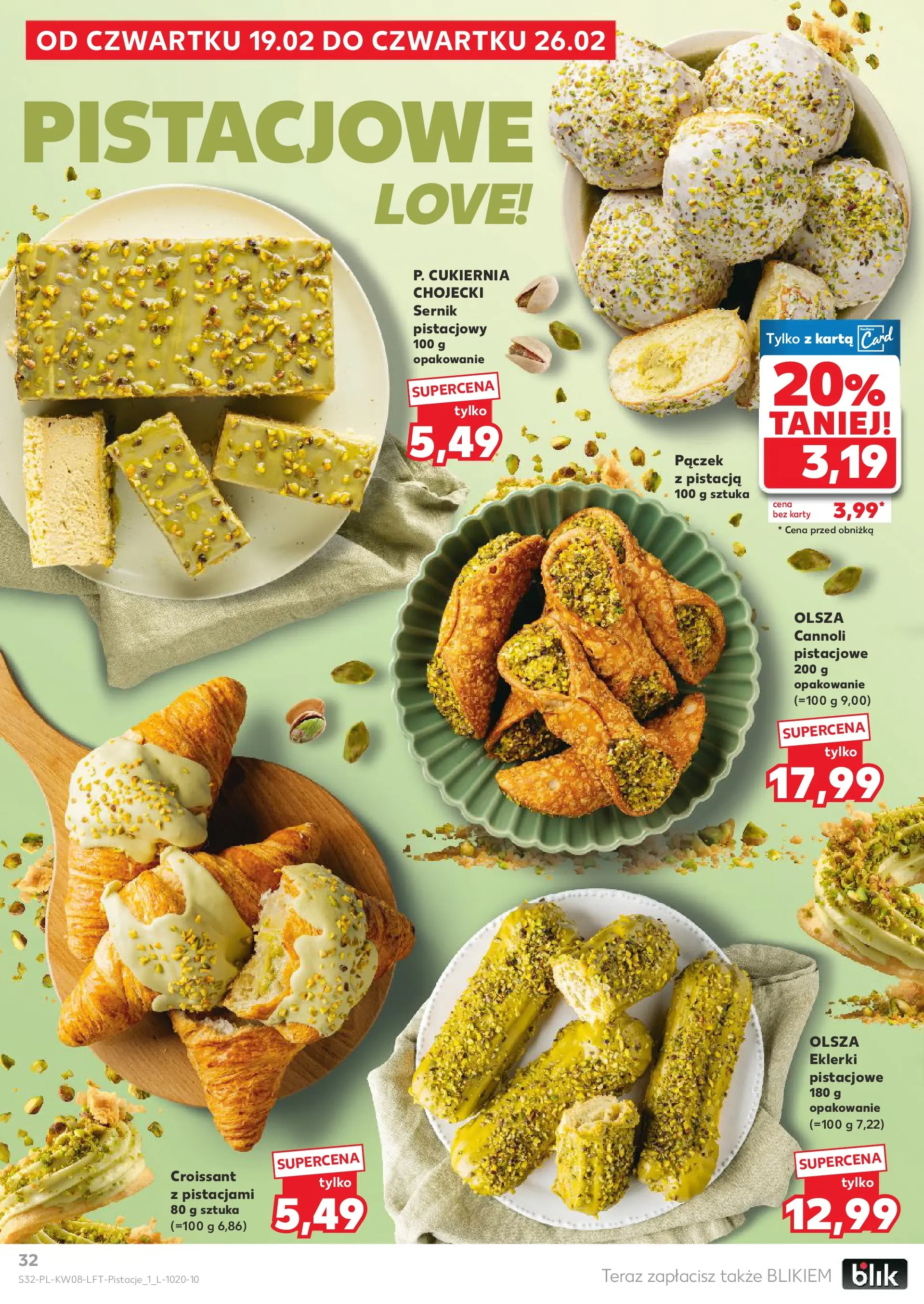 Kaufland gazetka od 19.02.2026 - od jutra PDF | Strona: 32 | Produkty: Karta