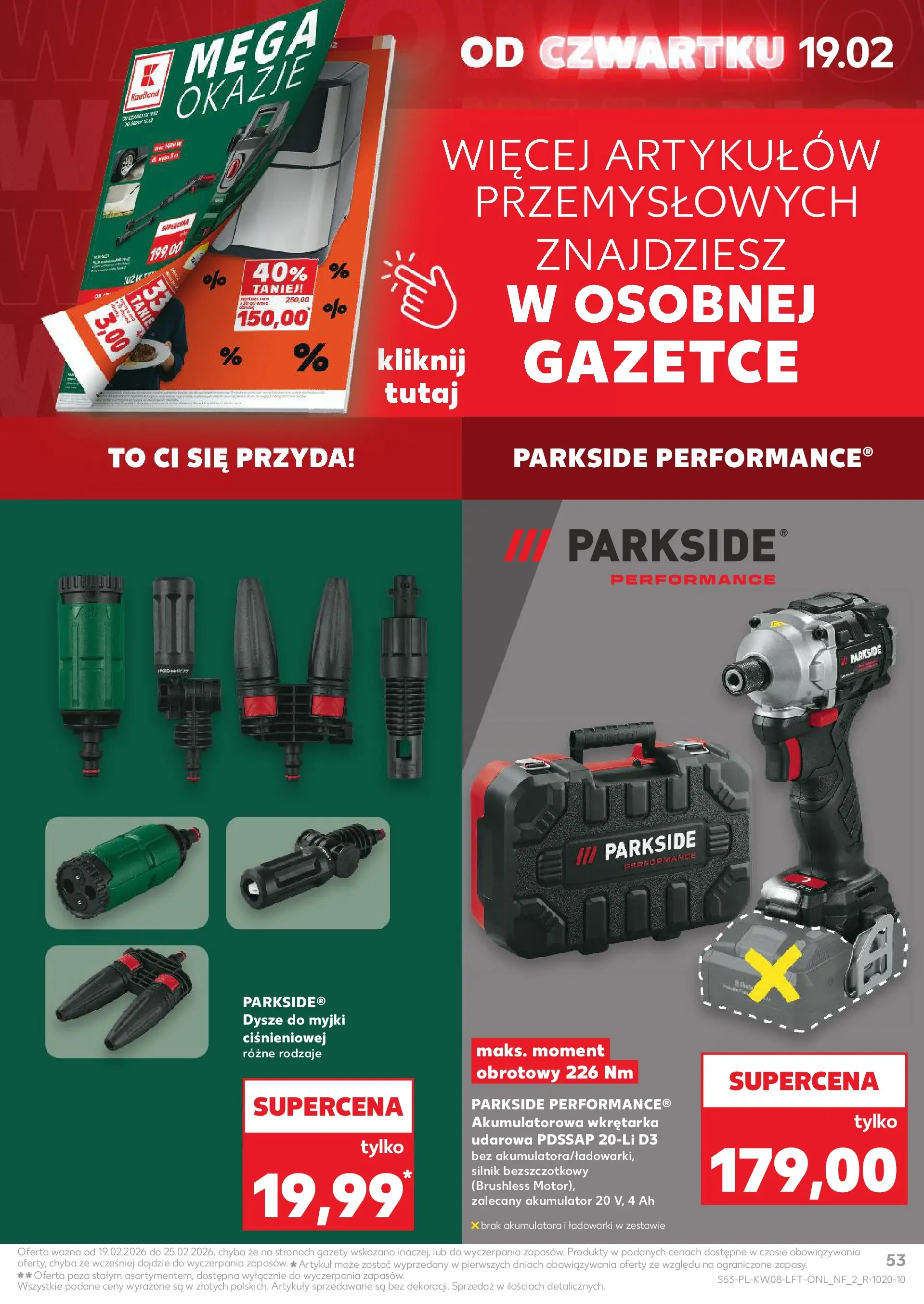 Kaufland gazetka od 19.02.2026 - od jutra PDF | Strona: 53