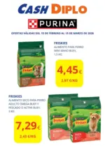 Cash Diplo Volandera PURINA - hasta el 15.03.2026