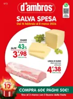 D'Ambros Salva spesa - al 08.03.2026