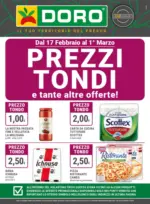 Cadoro Prezzi tondi e tante altre offerte! - al 01.03.2026