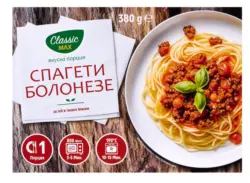 CLASSIC MAX Спагети Болонезе 380 г