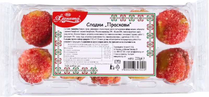 ЖАНЕТА Праскови