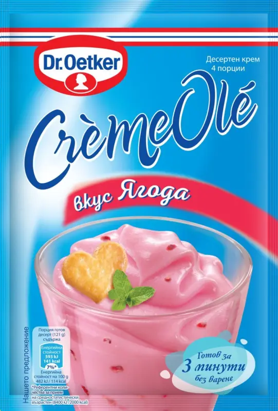 Dr. Oetker Крем Оле различни вкусове