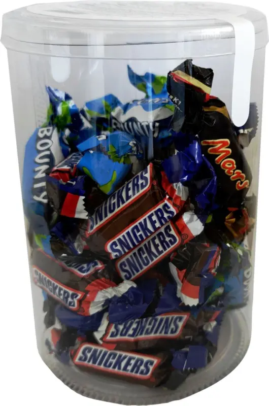 MARS/SNICKERS/BOUNTY Минидесерти микс в кутия