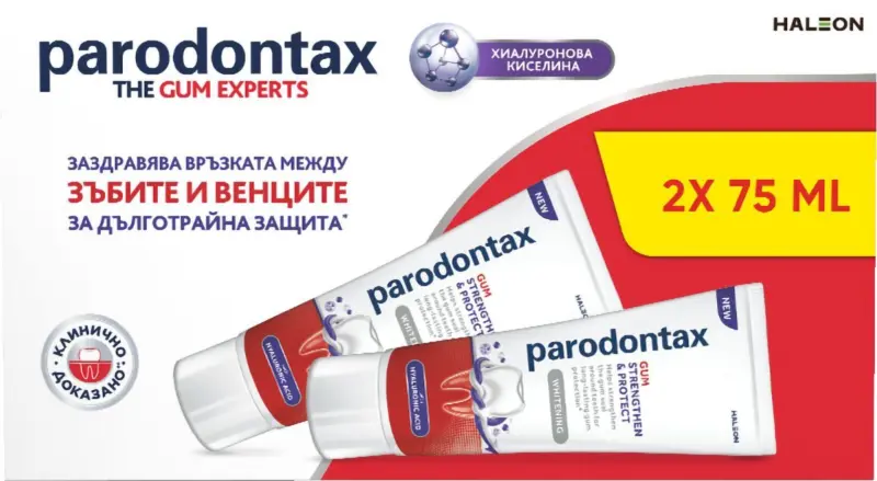 PARODONTAX Паста за зъби Strengthen&Protect