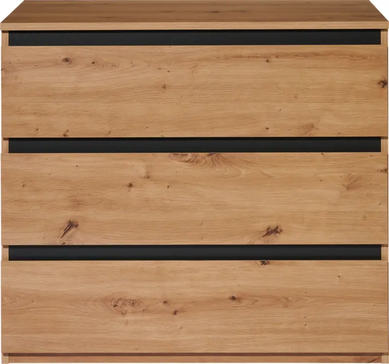 Liv&Bo Скрин с 3 чекмеджета 80 x 78 x 48 см