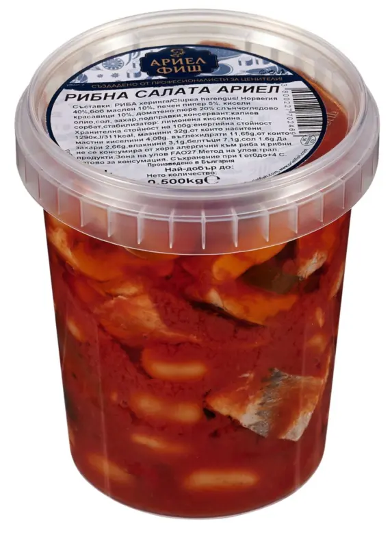 Ариел Фиш Рибна салата Ариел от нашата витрина