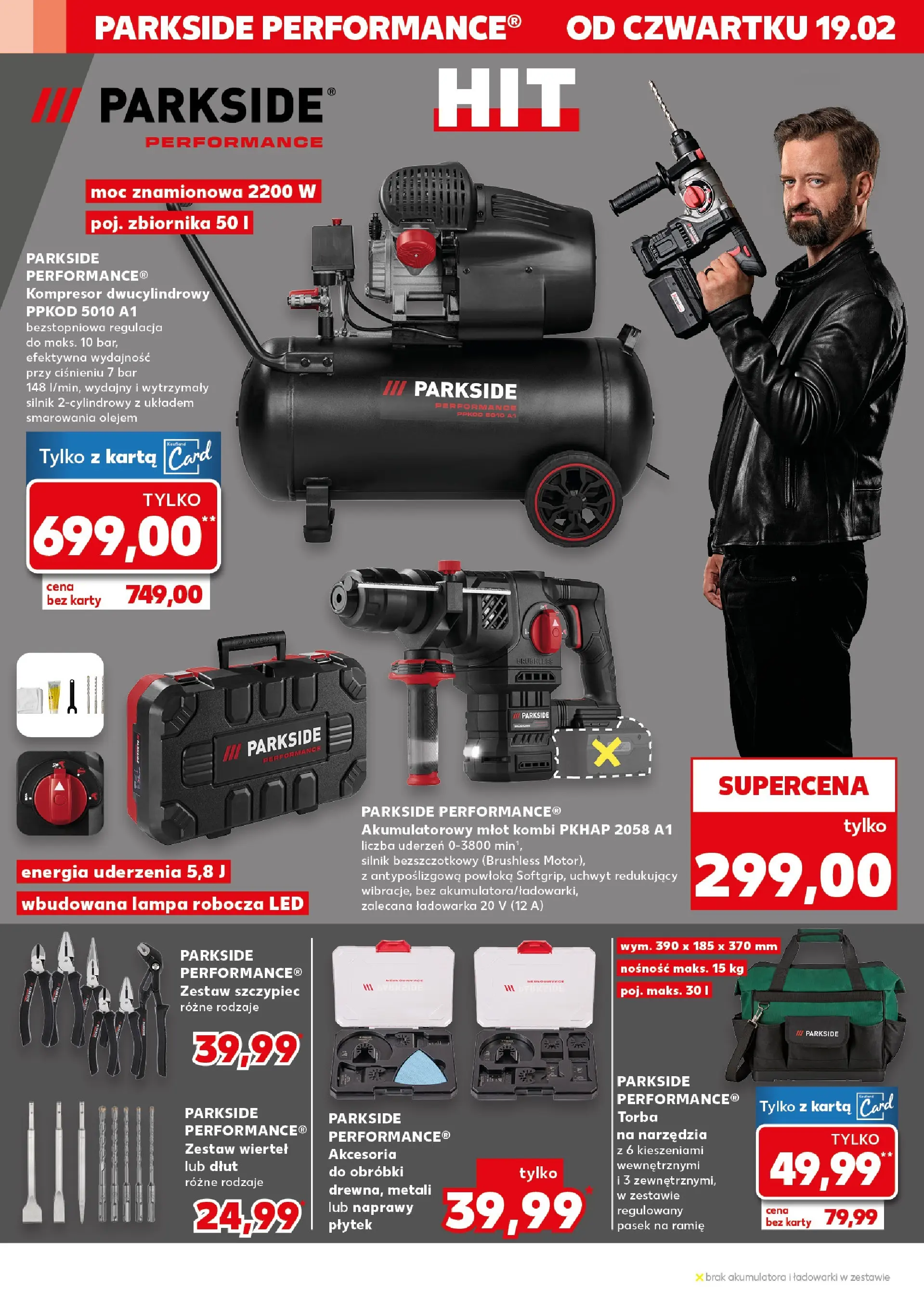 Kaufland gazetka - Mega okazje od 19.02.2026 - od jutra PDF | Strona: 6 | Produkty: Karta, Pasek, Ładowarka, Torba