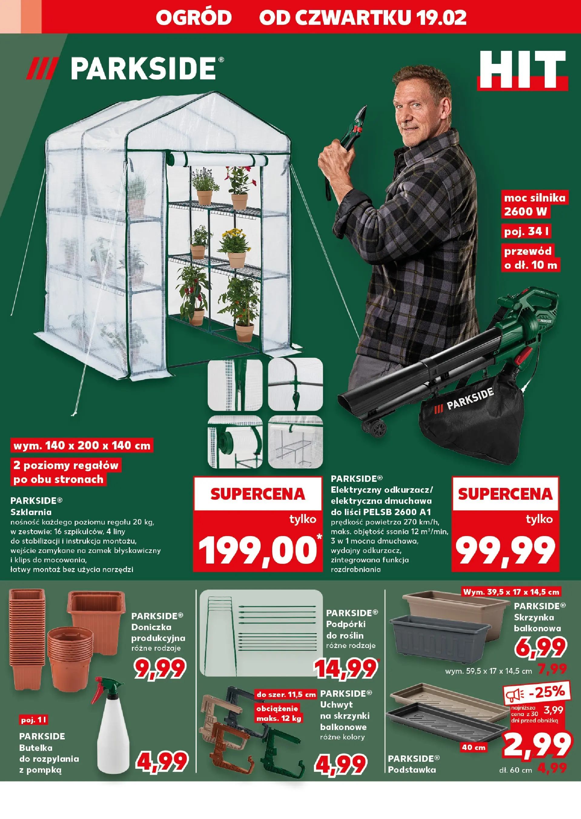 Kaufland gazetka - Mega okazje od 19.02.2026 - od jutra PDF | Strona: 12 | Produkty: Doniczka
