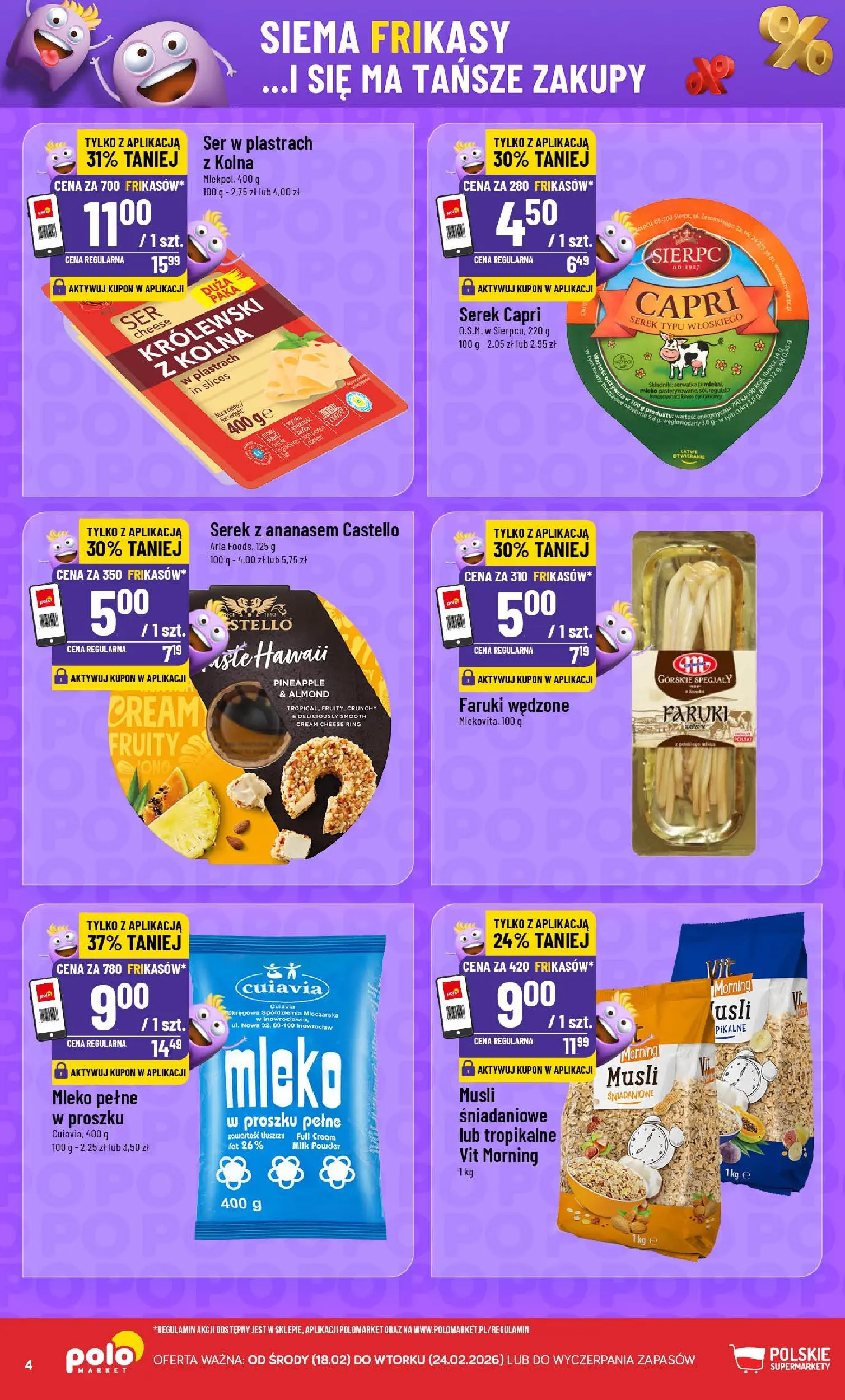 Nowa POLOmarket gazetka od jutra 17.02.2026 (PDF) | Strona: 4