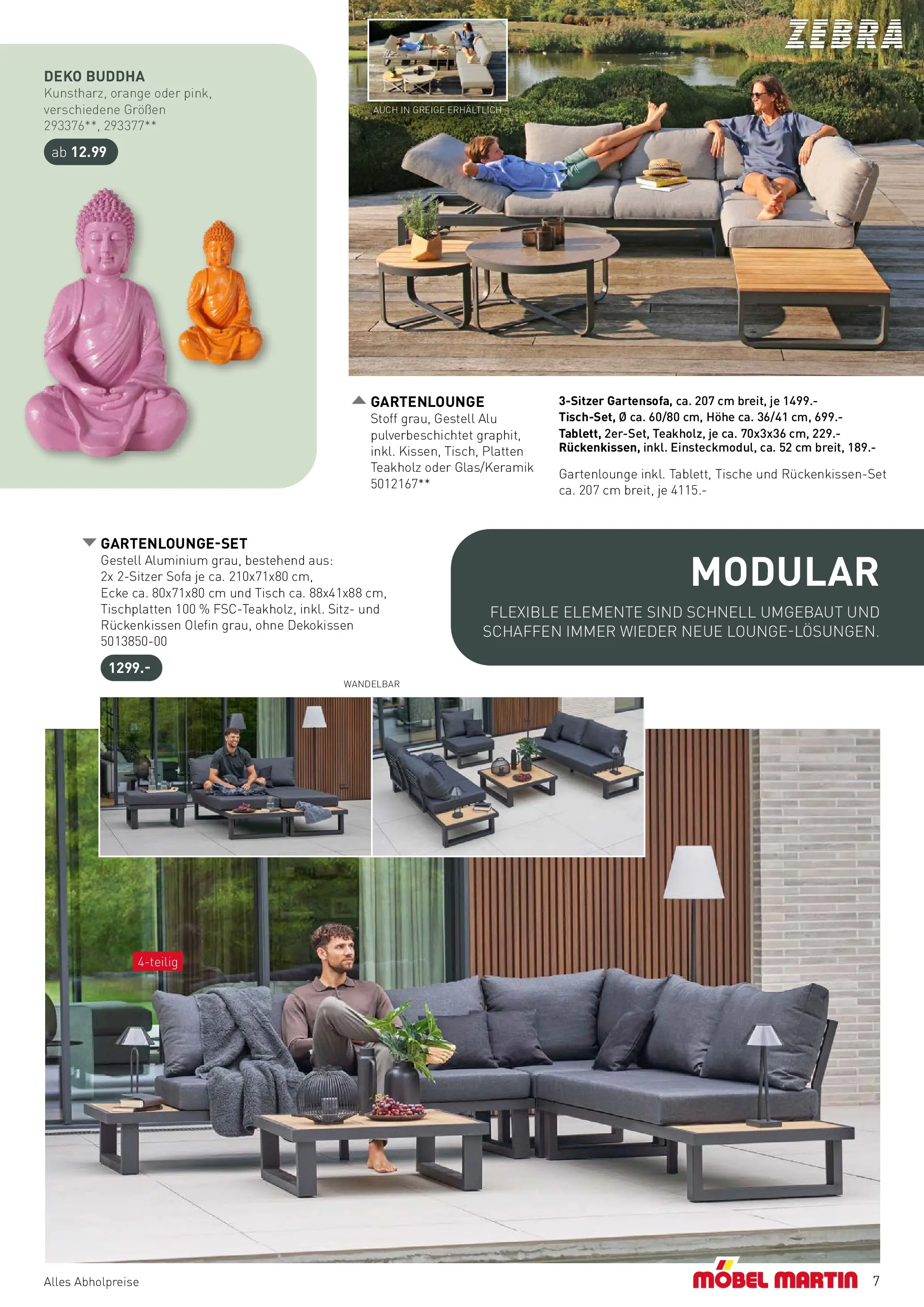 Möbel Martin Wochenangebote (ab 02.03.2026) zum Blättern | Seite: 7 | Produkte: Sofa, Tisch