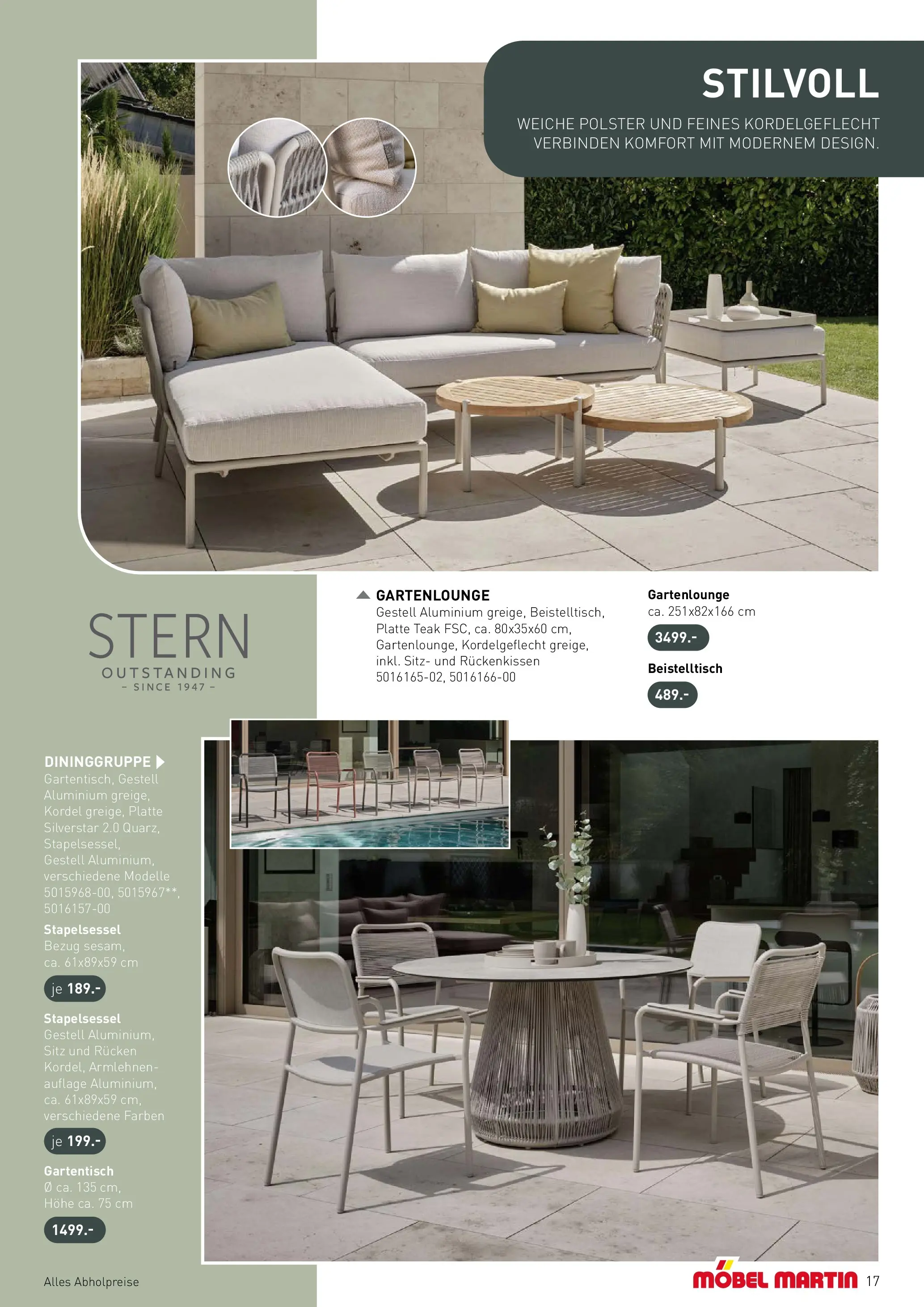 Möbel Martin Wochenangebote (ab 02.03.2026) zum Blättern | Seite: 17 | Produkte: Beistelltisch