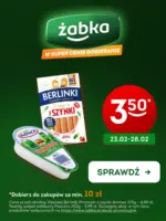 Żabka_Berlinki i twar&oacute;g _ważne do 28.02 Żabka &ndash; od 23.02.2026