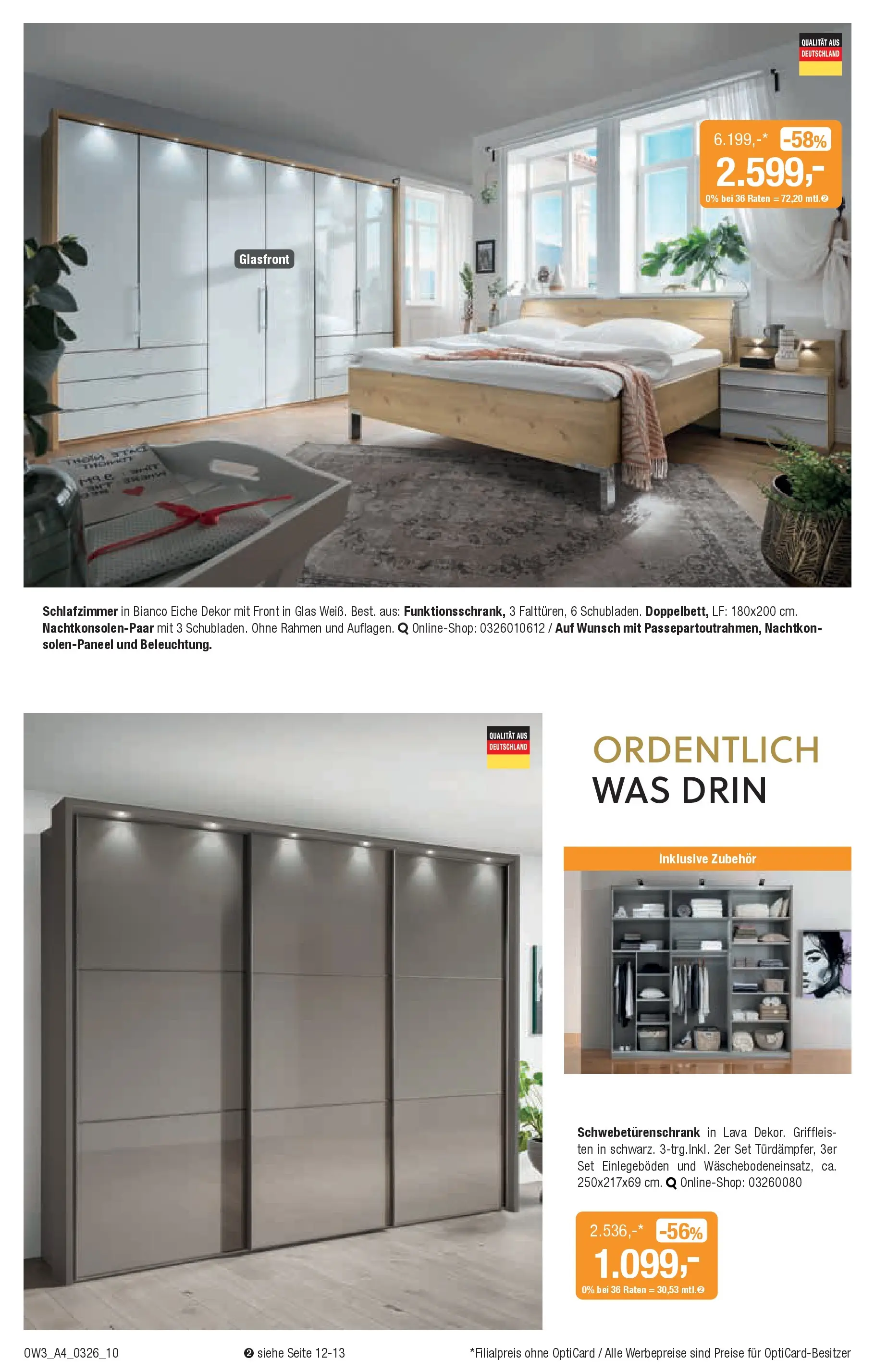 Angebote - Traumhaft schlafen (ab 25.02.2026) zum Blättern | Seite: 10 | Produkte: Schwebetürenschrank