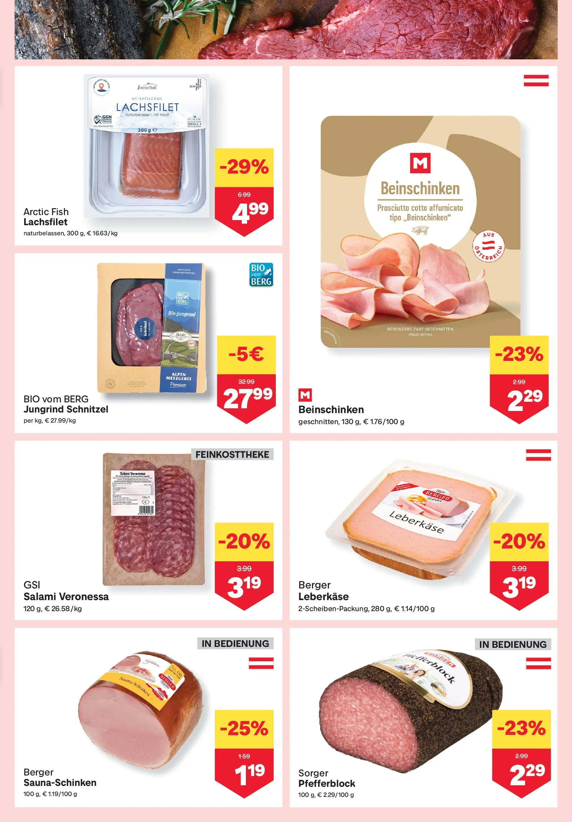 MPREIS Pfunds von 26.02.2026 - Aktuelle Angebote | Seite: 3 | Produkte: Salami