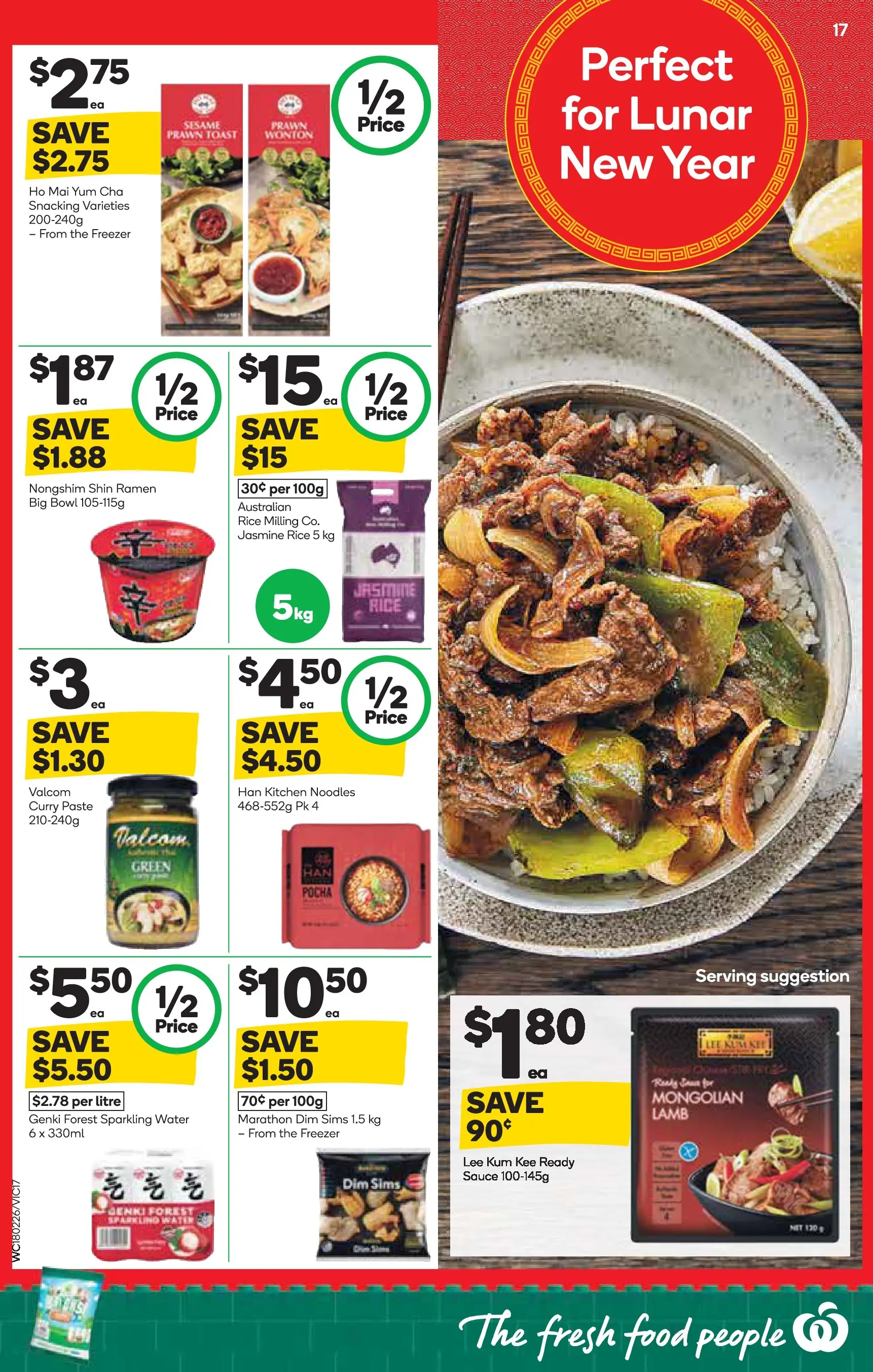 Deals - Weekly Catalogue 18th February - 17/02/2026 > weekly / monthly specials | Page: 17 | Products: Curry, Rice, Water, Freezer
