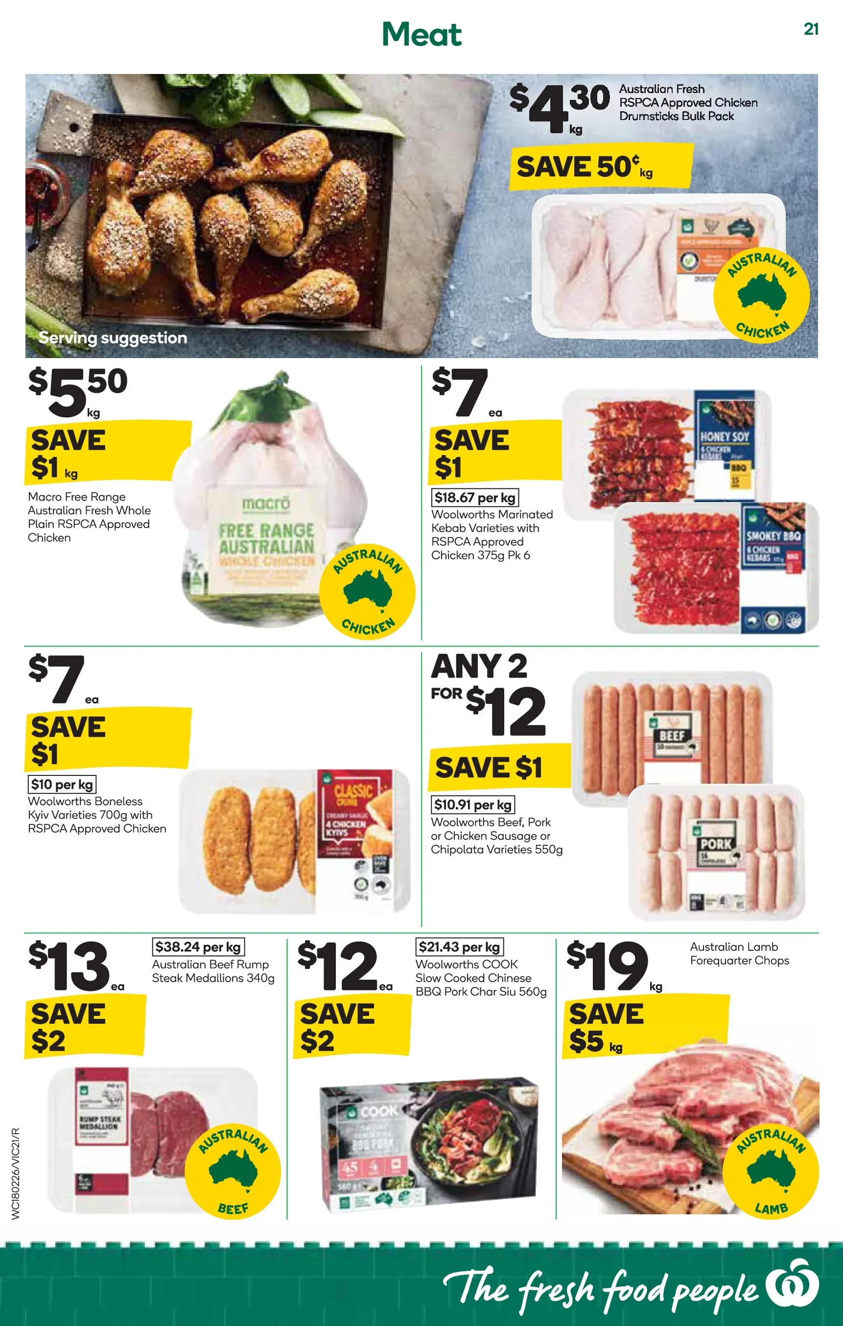 Deals - Weekly Catalogue 18th February - 17/02/2026 > weekly / monthly specials | Page: 21 | Products: Honey, Chicken, Meat, Sausage