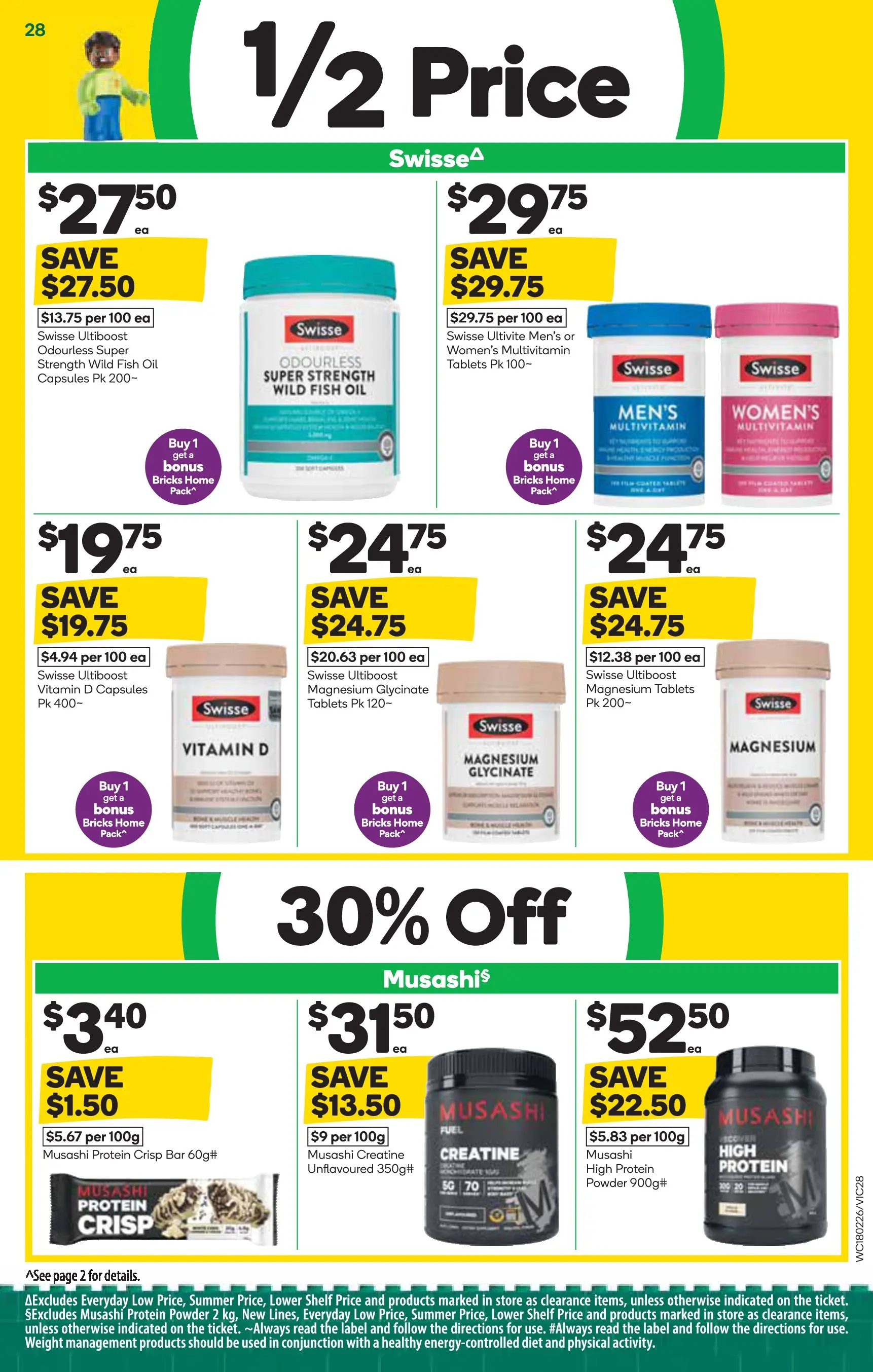 Deals - Weekly Catalogue 18th February - 17/02/2026 > weekly / monthly specials | Page: 28 | Products: Shelf, Multivitamin, Weight, Vitamin