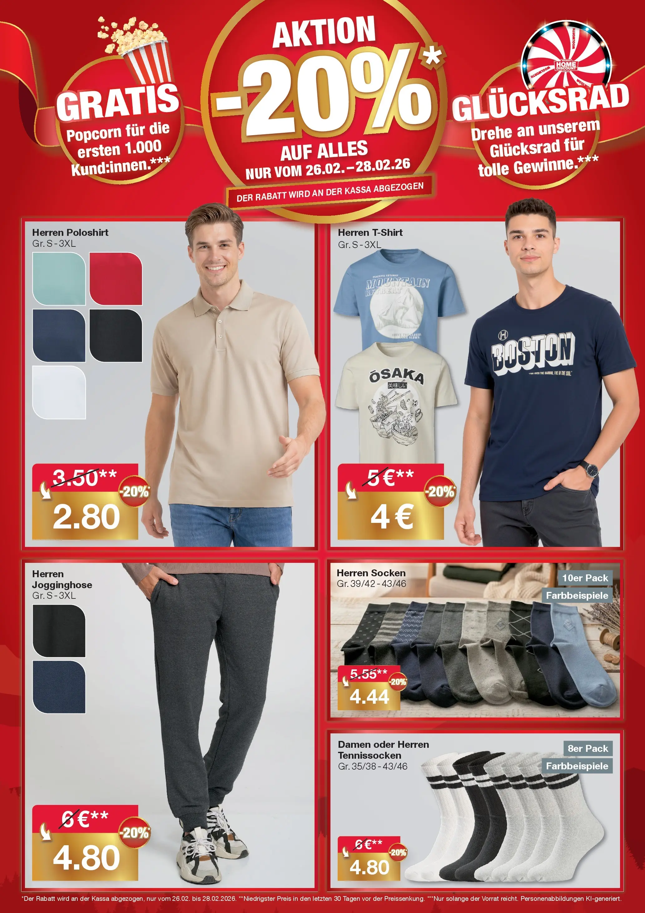 Woolworth - Woolworth: Servus Hohenems! von 21.02.2026 - Aktuelle Angebote | Seite: 2 | Produkte: Socken