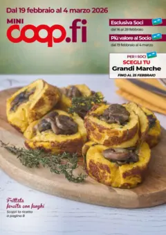 Anteprima del volantino COOP Firenze catalogo valido a partire dal 18.02.2026