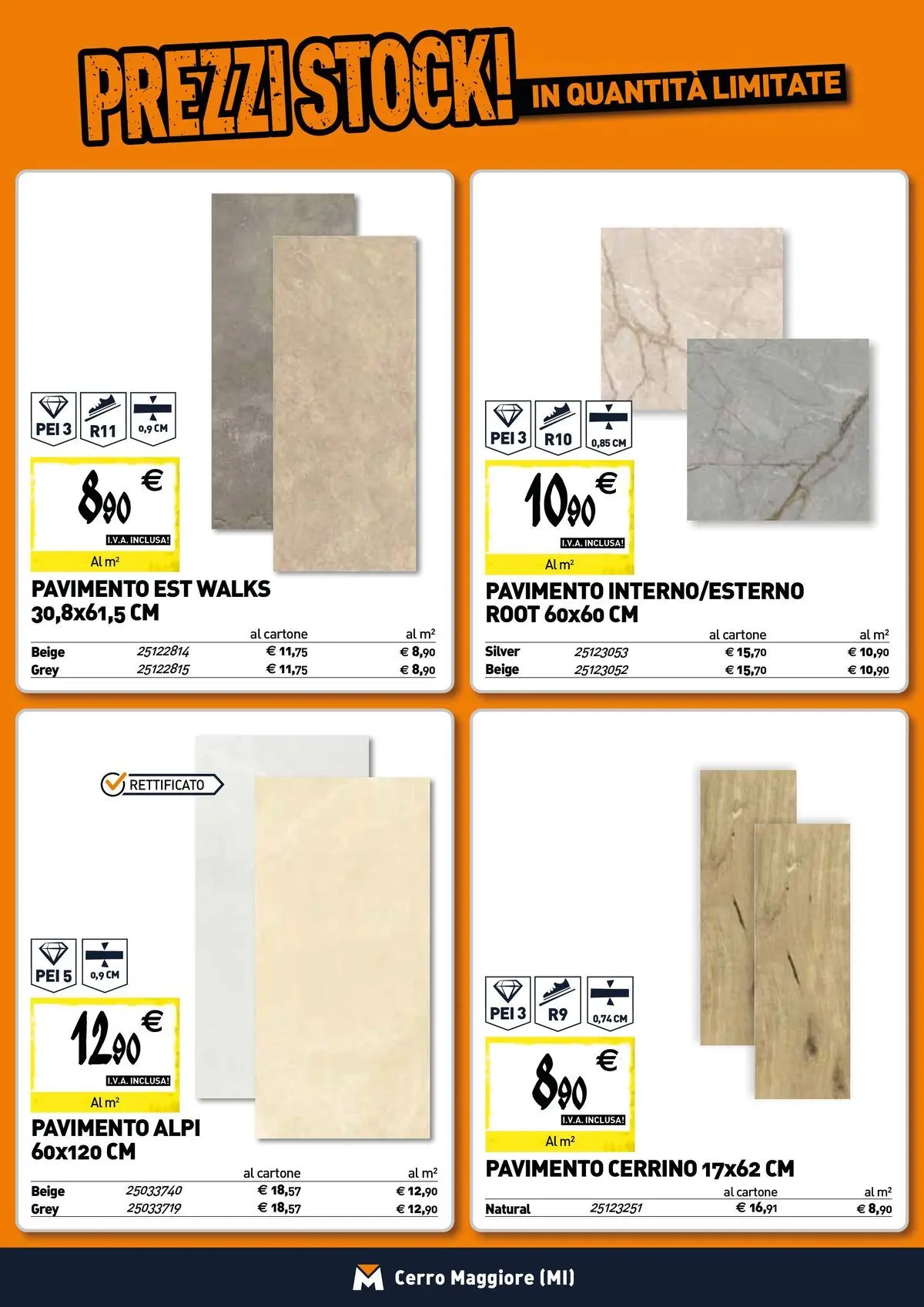 Nuovo TECNOMAT - Straordinari prezzi stock! dal 19/02/2026 > offerte anteprima 🛍️ | Pagina: 11 | Prodotti: Pavimento