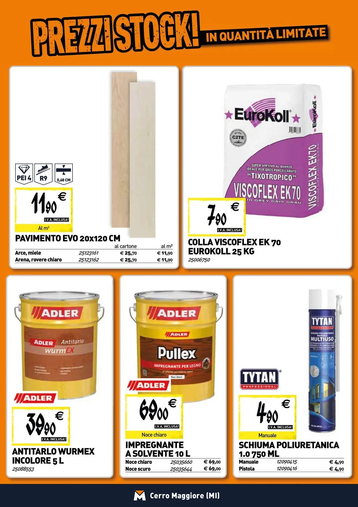 Nuovo TECNOMAT - Straordinari prezzi stock! dal 19/02/2026 > offerte anteprima 🛍️ | Pagina: 12 | Prodotti: Pavimento, Impregnante, Colla, Miele