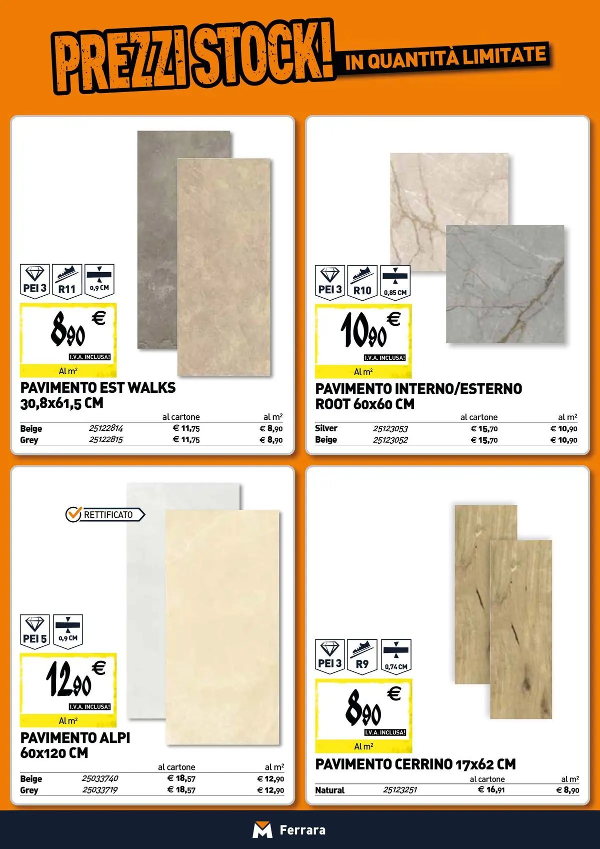 Nuovo TECNOMAT - Straordinari prezzi stock! dal 19/02/2026 > offerte anteprima 🛍️ | Pagina: 11 | Prodotti: Pavimento