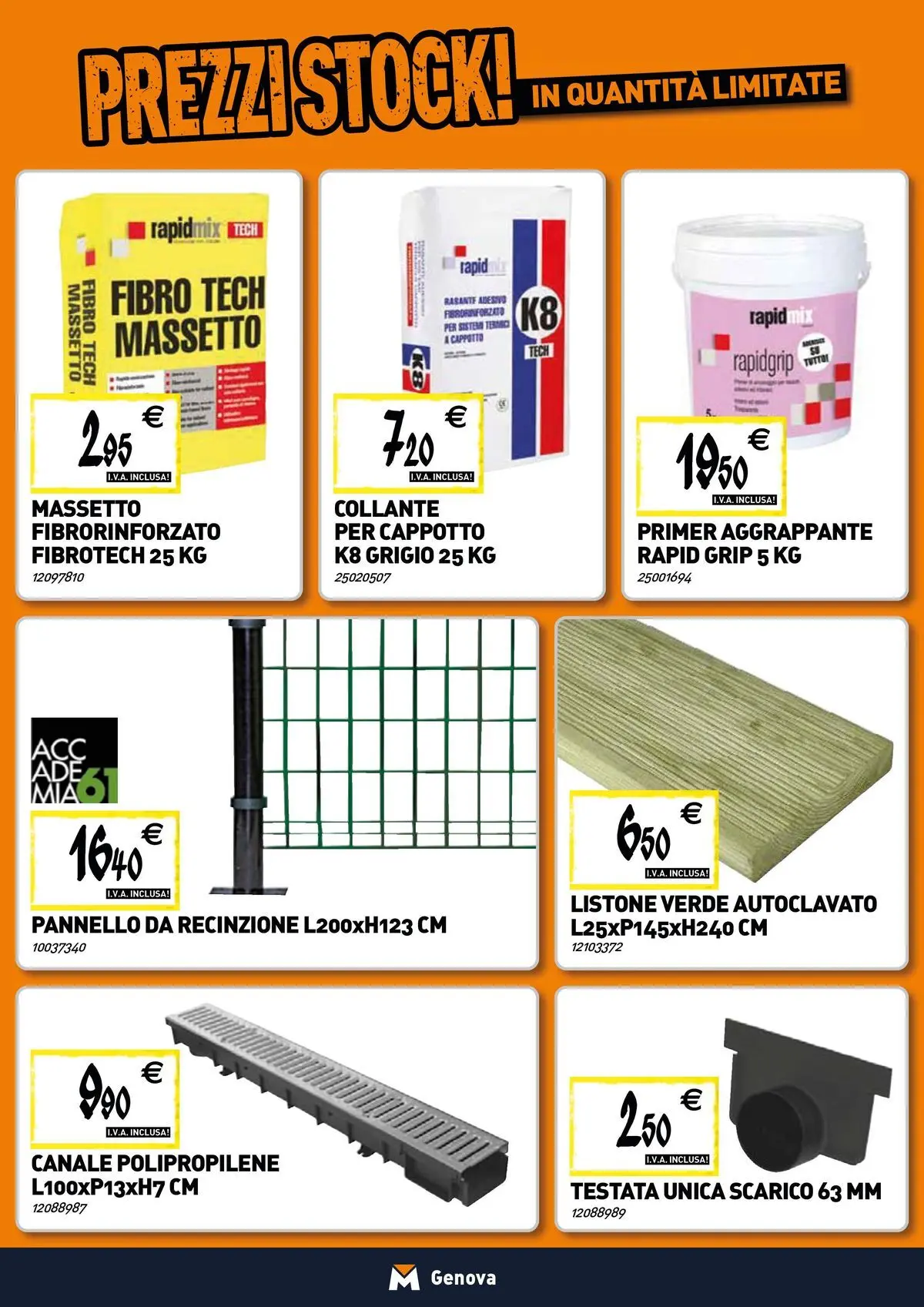 Nuovo TECNOMAT - Straordinari prezzi stock! dal 19/02/2026 > offerte anteprima 🛍️ | Pagina: 15 | Prodotti: Recinzione