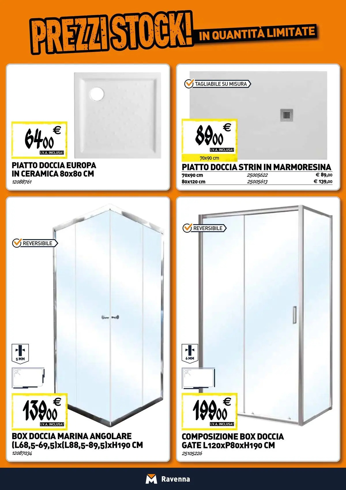 Nuovo TECNOMAT - Straordinari prezzi stock! dal 19/02/2026 > offerte anteprima 🛍️ | Pagina: 2 | Prodotti: Box doccia, Piatto, Doccia