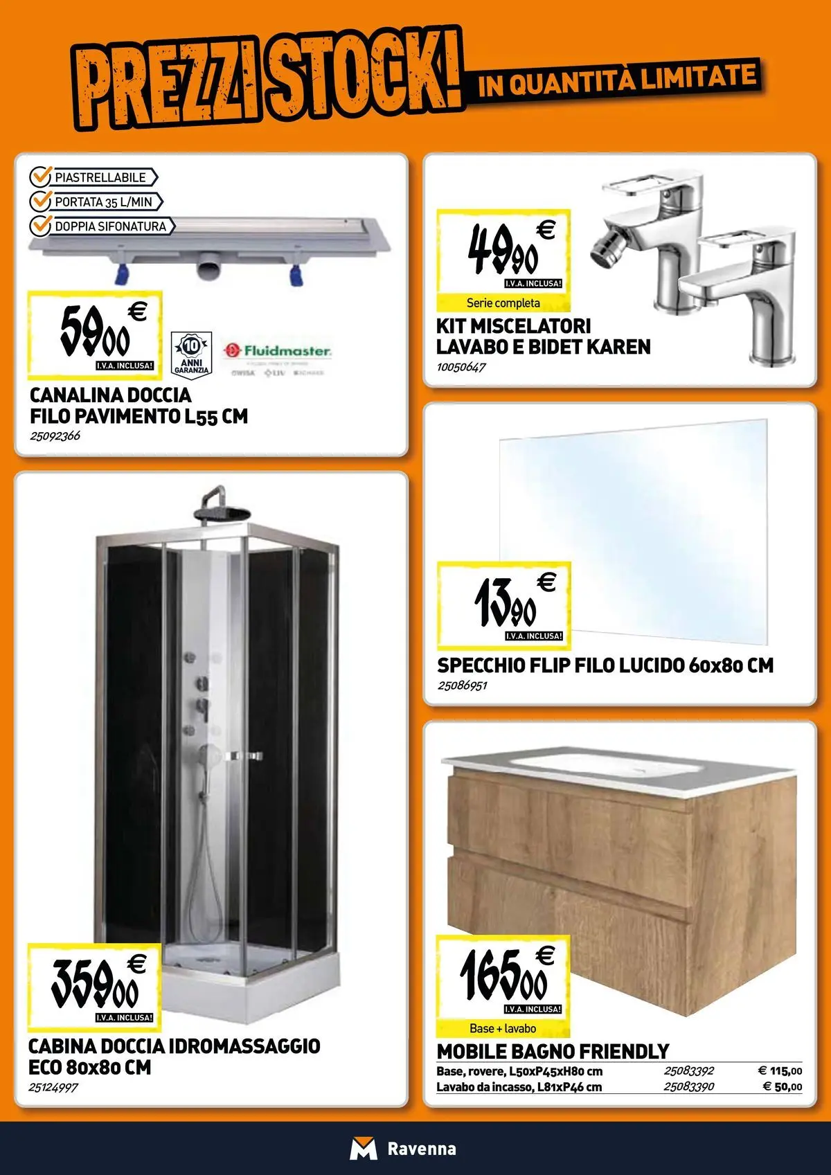 Nuovo TECNOMAT - Straordinari prezzi stock! dal 19/02/2026 > offerte anteprima 🛍️ | Pagina: 3 | Prodotti: Pavimento, Bagno, Doccia, Specchio