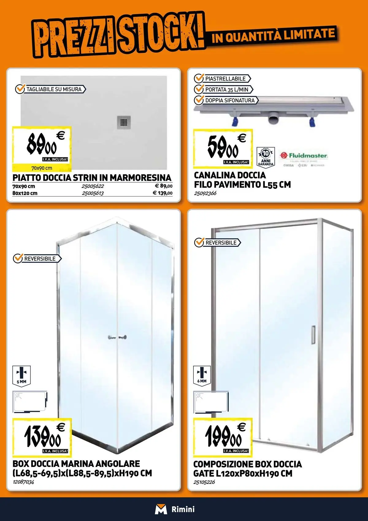 Nuovo TECNOMAT - Straordinari prezzi stock! dal 19/02/2026 > offerte anteprima 🛍️ | Pagina: 2 | Prodotti: Pavimento, Box doccia, Piatto, Doccia