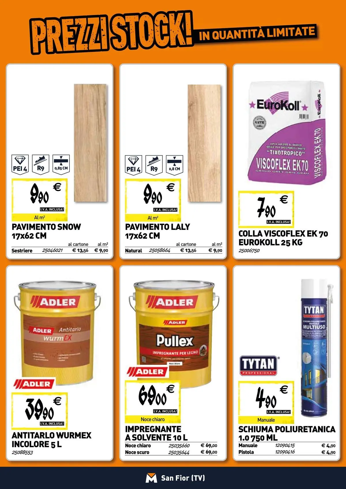 Nuovo TECNOMAT - Straordinari prezzi stock! dal 19/02/2026 > offerte anteprima 🛍️ | Pagina: 12 | Prodotti: Pavimento, TV, Impregnante, Colla