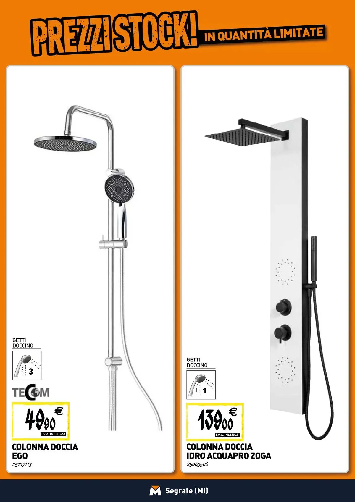 Nuovo TECNOMAT - Straordinari prezzi stock! dal 19/02/2026 > offerte anteprima 🛍️ | Pagina: 4 | Prodotti: Doccia