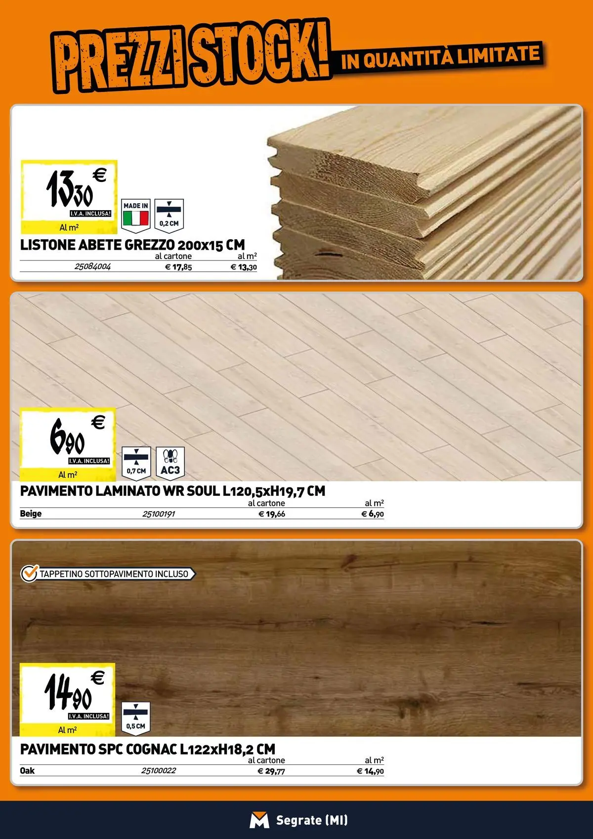 Nuovo TECNOMAT - Straordinari prezzi stock! dal 19/02/2026 > offerte anteprima 🛍️ | Pagina: 10 | Prodotti: Pavimento