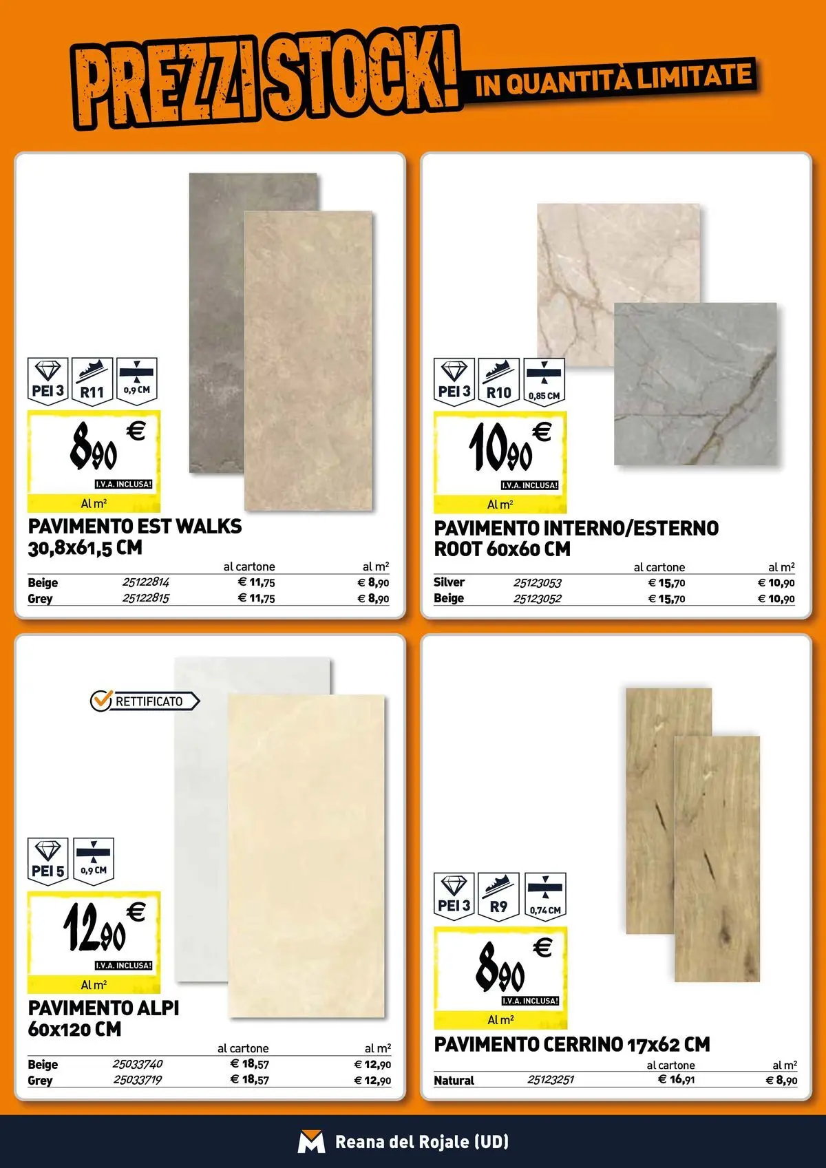 Nuovo TECNOMAT - Straordinari prezzi stock! dal 19/02/2026 > offerte anteprima 🛍️ | Pagina: 11 | Prodotti: Pavimento