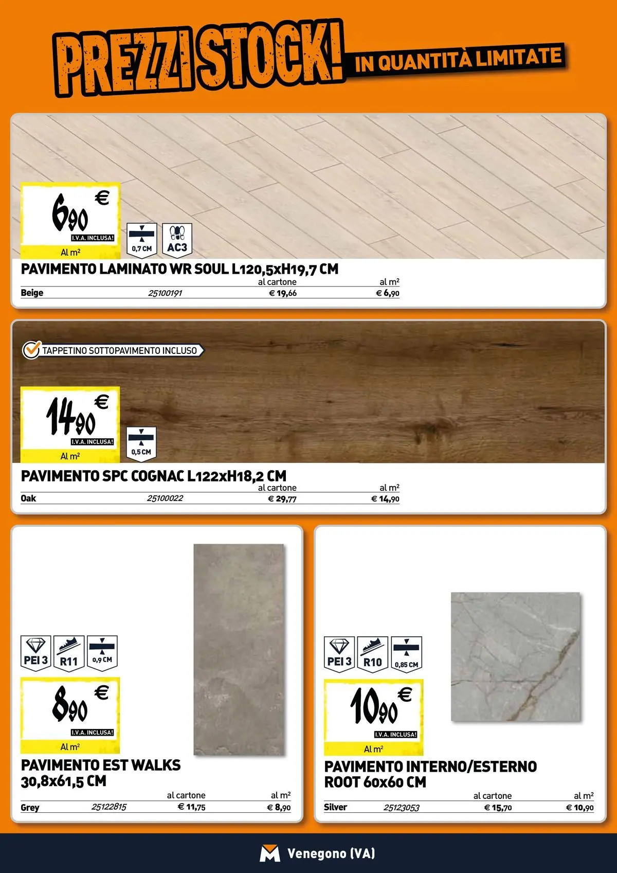 Nuovo TECNOMAT - Straordinari prezzi stock! dal 19/02/2026 > offerte anteprima 🛍️ | Pagina: 9 | Prodotti: Pavimento